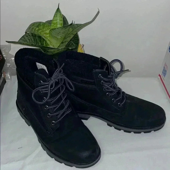Jessica Cline Shoes - Combat Boots-Black 8.5